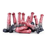 WEJFHBCOV Gode cheval SM, gode géant XXL avec ventouse puissante, gros pénis, gode cheval en silicone, point G, prostate, jouet sexuel for hommes et femmes(5117)