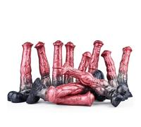WEJFHBCOV Gode cheval SM, gode géant XXL avec ventouse puissante, gros pénis, gode cheval en silicone, point G, prostate, jouet sexuel for hommes et femmes(5122)