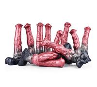 WEJFHBCOV Gode cheval SM, gode géant XXL avec ventouse puissante, gros pénis, gode cheval en silicone, point G, prostate, jouet sexuel for hommes et femmes(5123)