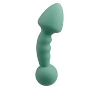 WEJFHBCOV Gode SM à double tête, grand gland, gode anal en silicone, perles anales, massage vaginal de la prostate, jouet sexuel for femme et homme(A)