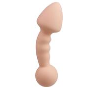 WEJFHBCOV Gode SM à double tête, grand gland, gode anal en silicone, perles anales, massage vaginal de la prostate, jouet sexuel for femme et homme(B)