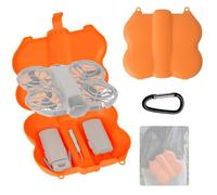 Wejinron Étui pour DJI Neo 2, Étui de Transport Protecteur Butterfly Compatible avec 2 Batteries et Un Émetteur-récepteur numérique Accessoires pour DJI Neo 2 (Orange)
