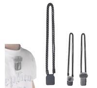Wejinron Lanière Magnétique Tour de Cou Accessoires pour DJI MIC Mini 2S | Support Magnétique Tour de Cou Pendentif pour DJI MIC Mini 2/MIC Mini/Insta360 Go Ultra, POV/Vlog, Selfie, Mains Libres