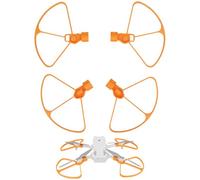 Wejinron Protection d'Hélices pour DJI Lito1/X1, Protège Hélices Propeller Guard Accessoires pour DJI Lito1/X1, Légère, Portable, Résistante aux Chocs (Orange)