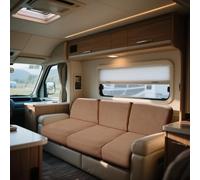 WEJOY Housse de siège Extensible pour Caravane antidérapante Housse de Coussin de dinette de Camping-Car Housses de Coussin de canapé pour Banc de canapé de Camping-Car