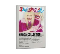 WEJWHHTHUU Kyary Pamyu Collection Pamyu Nanda - Impression sur toile - Impression esthétique - Peinture d'art moderne pour salon - 50 x 75 cm - Style cadre