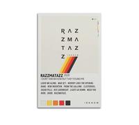 WEJWHHTHUU RAZZMATAZZ By I Don't Know How But They FOUND ME Poster sur toile - Impression sur toile moderne pour salon - 30 x 45 cm - Sans cadre