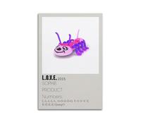 WEJWHHTHUU SOPHIE L.O.V.E. Affiches Impression sur toile Esthétique, Poster d'art moderne, peinture pour salon, 20 x 30 cm, style sans cadre