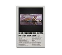 WEJWHHTHUU SOPHIE OIL OF EVERY PEARL'S UN-INSIDES NON-STOP REMIX ALBUM - Impression sur toile - Impression esthétique - Peinture d'art moderne pour salon - 40 x 60 cm - Style sans cadre