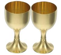WEKADRIN 1 Jeu Tasse Alliage De Décorative Pour Offrandes Bouddhistes De Bureau Résistant Et Multifonction Pour Temple Et Maison 2 Pièces