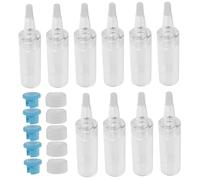 WEKADRIN 10 Pièces Biberons pour Hamsters Transparent Outils Alimentation Douce pour Petits Animaux Feeder Ergonomique et Portable Reproduction Naturelle pour Animaux Orphelins