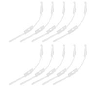 WEKADRIN 10 pièces Sangles de Sécurité pour Meubles et Ancrage Mural Anti-basculement pour Commode Armoire Réfrigérateur Protection et Facile à Installer