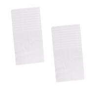 WEKADRIN 100 Pièces de Compresses en Tissu Jetables pour Soins du Visage Masque de Soin Peau Léger et Extra Fin du Visage en Institut