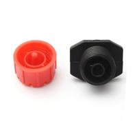 WEKADRIN 100 pièces Micro Irrigation Sprinklers Ajustables avec Goutteur à Débit Réglable Compatible Tubes Système Arrosage Jardin Réutilisable et Facile à Nettoyer