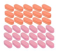 WEKADRIN 100 Pièces Mini Sponge Nail Buffers Double Sided Acrylic And Natural Nail Files For Manicure And Pedicure Tools Disposable Soft Touch Buffing Blocks