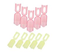 WEKADRIN 10pièces Cap Clips Pour Démaquillage Vernis à Outils De Retrait Ajustables Pour Vernis Semi-permanent Et Gel Pratiques Et Sécurisés Idéaux Pour Soins