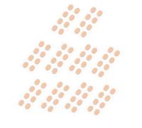 WEKADRIN 10pièces Coussinets Nez Mousse Non Adhérents Pour Lunettes Couleur Peau Antidérapants Confort Filtration Pression Pour Montures Optiques Et Solaires