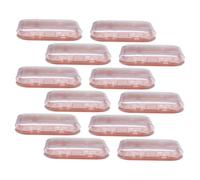 WEKADRIN 12 pièces Boîte de Rangement pour Faux Ongles Étui de Stockage Compact et Portable pour Nail Art Boîte Exposition pour Ongles Pressés Organisation Pratique pour Collection Ongles