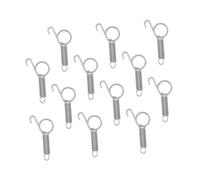 WEKADRIN 12 pièces Crochets à Ressort pour Porte de Cage Crochet de Fixation Robuste pour Cage à Lapin Oiseau Pigeon Facile à Installer et Sécuriser