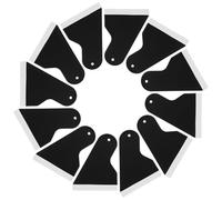 WEKADRIN 12 Pièces Lot de 12 Mini Raclettes pour Film Écran Bord en Tissu Doux, Outil de Lissage Antidérapant pour Pose de Film Protecteur Téléphone, Kit D’Application Polyvalent pour Écran