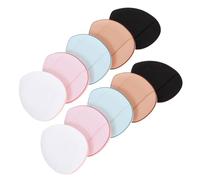 WEKADRIN 12 pièces Mini Shape Puff Set Reusable Lavable Makeup Applicators For Women Practical Mini Foundation And Powder Puff For Precise Cosmetic Application Portable Couleur Aléatoire