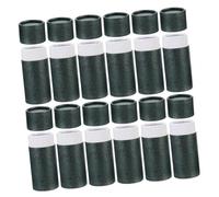 WEKADRIN 12 Pièces Tubes Papier Kraft pour Bouteilles Huiles Essentielles Boîte Ronde de Rangement Multifonction pour Thé Protection Lumière et Chaleur Couleur Vert Foncé