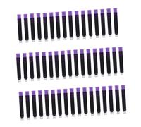 WEKADRIN 150 pièces Cartouches Encre Violette pour Stylo Plume Effaçable Recharge Pratique et Compatible Accessoires de Remplacement Ergonomiques pour Écriture et Dessin