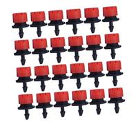 WEKADRIN 150 pièces Goutteurs Irrigation Réglables Micro-Drip pour Système Arrosage Jardin Pelouse Parterres Rouge