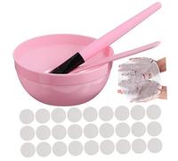 WEKADRIN 1ensemble Set Outils Pour Masque Visage Bol Brosse Et Épurateur Kit De Soins De Peau Réutilisable Pour Application Équitable Et Facile