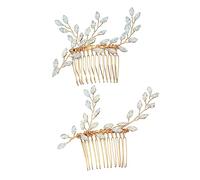 WEKADRIN 1paire Épingles à Cheveux Brillantes Pour Mariage Accessoire Élégant Pour Mariée Demoiselles Honneur Léger Et Confortable à Porter