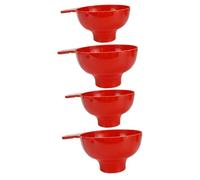 WEKADRIN 2 Ensembles Entonnoir Large Bouche Plastique Et Pratique Pour Remplissage De Bouteilles Huiles Jus Et Conserves Suspension Pour Cuisine Et Mise Bocaux 2 Pièces * 2