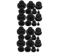 WEKADRIN 2 Ensembles Set de Bouchons Silicone Polyvalents pour Salière Poivrière et Bouteilles Étanchéité Réutilisable Maintien de Fraîcheur Variées Adaptées Aux Condiments et Tubes