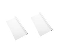 WEKADRIN 2 Ensembles Sticker Tableau Blanc Effaçable Électrostatique Feuille Adhésive Repositionnable pour Murs et Meubles Tableau Portable sans Trace pour Garçon Fille et Salles de Classe