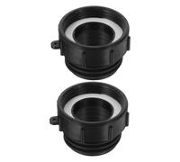 WEKADRIN 2 pièces Adaptateur Ibc Plastique Convertisseur Filetage Fin vers Grossier pour Valve Cuve Jardin Usage Industriel