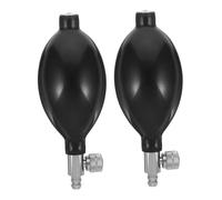 WEKADRIN 2 pièces Ampoule Latex pour Tensiomètre avec Valve Poire Manuelle Gonflage Stable et Portable pour Dispositif de Traction Vertébrale Cervicale