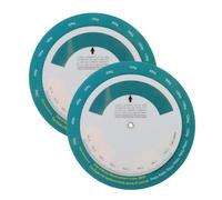 WEKADRIN 2 pièces Bmi Body Index Wheel Wall-mounted Height And Weight Calculator For Adults Portable Bmi Measurement Tool For Diet Monitoring And Health Tracking