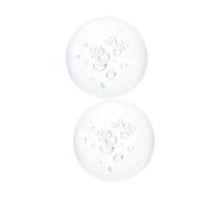 WEKADRIN 2 Pièces Boule De Verre De Fontaine Sphères De Cristal Boule De Sphère De Verre Globe De Cristal Clair Presse Papier en Verre Ornements De Bureau Boule De Cristal Un Verre