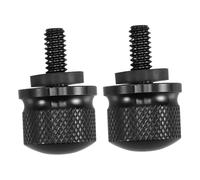 WEKADRIN 2 pièces Boulons de Siège Vis Filetées Robustes pour Fixation Stable des Coussins de Selle Arrière Compatibles Universellement Résistants à Usure Couleur Noire