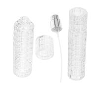 WEKADRIN 2 pièces Bouteilles Vaporisateur Bitters Verre Cristal Pulvérisateur Fin pour Cocktails Vaporisateur Rechargeable pour Bar et Parfums Spray Multifonctionnel Pratique