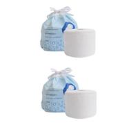 WEKADRIN 2 Pièces Coton lingettes demaquillage serviette demaquillante de toilette coton démaquillant serviette de toilette essuie-tout lingette nettoyante le visage