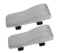 WEKADRIN 2 pièces Coussins Accoudoirs de Chaise de Bureau Rembourrage Épais Mousse Haute Résilience Rehausseurs Confort pour Accoudoirs de Sièges Gamer et Bureautique Soulagement Pression