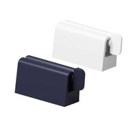 WEKADRIN 2 pièces de Pâte Dentifrice Pratique Presse Dentifrice avec Base Antidérapante Accessoire Salle de Bain et Soins Visage de Gaspillage Facile à Utiliser