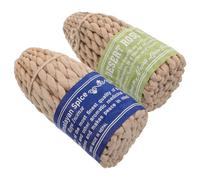 WEKADRIN 2 Pièces Encens Corde Népalais Tressé Traditionnel pour Méditation Yoga Spa Bureau Décoration Aromathérapie Relaxation Maison