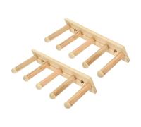 WEKADRIN 2 pièces Étagère Murale pour Chat Escalier à Antidérapant Meuble Mural pour Chat Intérieur Plateforme Escalade Sécurisée et Résistante