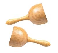 WEKADRIN 2 pièces Gua Sha Bois Outils de Massage Drainant et Lymphatique pour Corps et Visage Instrument de Massage Traditionnel Pratique et Portable Énergétique