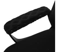 WEKADRIN 2 pièces Housse Accoudoir Chaise Bureau Élastique Amovible Lot Protection Antidérapante Résistante Adaptée Fauteuil Gaming et Bureau Noire