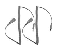 WEKADRIN 2 Pièces Lot de 2 Câbles D’Alimentation de Rechange pour Perceuse à Ongles Électriques, Compatible Plupart des Moteurs, 30000 Tr/Min, Cordon Dc Robuste Gris, Outil de Meulage