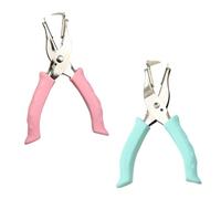 WEKADRIN 2 pièces Lot de Pince à Décoller Agrafes Manuelle Outil de Retrait Ergonomique pour Bureau et Maison Portable et Pratique pour Enlever Agrafes Sans Endommager Couleur Aléatoire