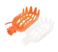 WEKADRIN 2 Pièces Outil Cueillette Fruits Panier Ramassage Léger et Portable pour Pommes Pêches Oranges Conception Spéciale Protection Fruits sans Casse