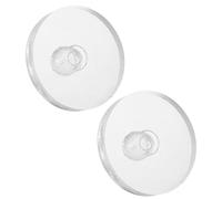 WEKADRIN 2 Pièces Outil de Pressage Poudre Compacte Tampon Reutilisable pour Fard à Paupières Blush Sourcils et Highlighter Plastique Résistant Précis pour Réparation Maquillage